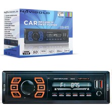 Navıgold DS-472 Oto Teyp 4X55 Watt Bluetooth 2xusb Sd Fm Aux