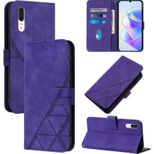 YH Mall Huawei P20 Pu Deri Kredi Kartı Tutucu Flip Folio Kitap Cüzdan (Yurt Dışından)