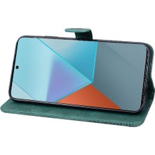 MY Boutique1 Xiaomi 14 Flip Case Deri Cüzdan Kart Yuvası Standı ile Büyük (Yurt Dışından)