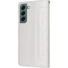 MY Boutique1 Samsung Galaxy S22 Artı Deri Kılıf Cüzdan Basit Iş Için Flip Case (Yurt Dışından)