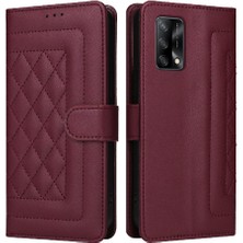 MY Boutique1 Oppo F19 Basit Iş Darbeye Dayanıklı Cüzdan Deri Kılıf Için Flip Case (Yurt Dışından)