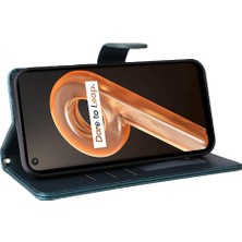 MY Boutique1 Realme 9i Basit Iş Darbeye Deri Çanta Cüzdan Için Flip Case (Yurt Dışından)