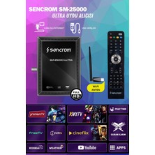 Sencrom SM-25000 Ultra Hd Uydu Alıcısı