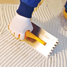 Dekor Seramik Fayans Malası Tarağı 40 cm Kapalı Sap 12X12 Kalın Diş