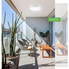 Ucuz Geldi Banyo Tavan Lambası Artos 20W Yuvarlak Balkon Lambası 6400K Beyaz LED Işık Teras Duvar Lambası