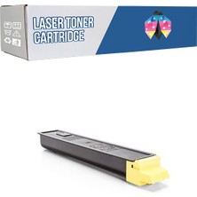 PowPrint Kyocera FS-C8025MFP TK-895  Sarı 6.000 Syf   Muadil Toner