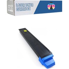 PowPrint Kyocera FS-C8525MFP TK-895  Mavi 6.000 Syf  Muadil Toner