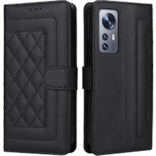 Manyi Mall Xiaomi 12 Için Flip CASE/12X Darbeye Cüzdan Deri Kılıf Basit Flip (Yurt Dışından)