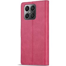 Manyi Mall Tutucu Kart Yuvaları ile Onur X8 4g Için Kılıf Cüzdan Buzağı Doku Flip Case (Yurt Dışından)