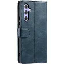 Manyi Mall Samsung Galaxy A15 Için Flip Case 4g/5g Kickstand 6 Kart Yuvaları Pu Deri (Yurt Dışından)