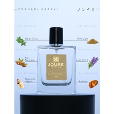 Joure Perfume J340 Pudralı Vanilya Badem Kokulu 50ML Kalıcı Edp Erkek Parfüm