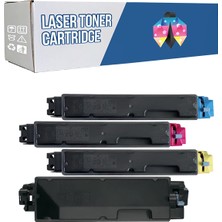 PowPrint Kyocera Ecosys P6230CDN TK-5270 Cmyk 1 Set  Muadil Toner