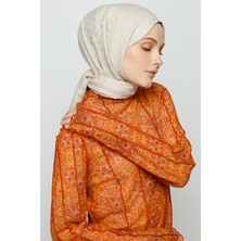 Valor Scarf Fil Dişi Bloom Desen Şal