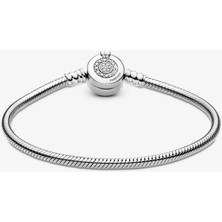 Poseidons Jewellery Moments Işıltılı Taç O Klipsli Bileklik