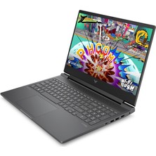 Hp Victus 16-S1033NT Amd R7 8840H 32GB 512GB SSD RTX4070-8GB Freedos 16.1" Fhd 144Hz Taşınabilir Bilgisayar A1UZ1EA