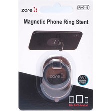 ZORE Rng-16 Ring Telefon Yüzük Tutucu Aparat, Rose Gold