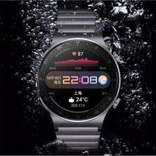 Megafox Teknoloji Huawei Gt2 / Gt2 Pro Uyumlu Kordon Paslanmaz Çelik Klipsli Kayış, Gri
