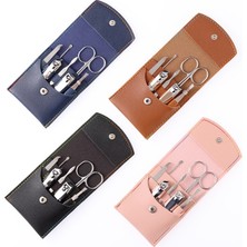 Silver Umbrella Adet/takım Tırnak Makası Manikür Pedikür Seti Ev Taşınabilir Seyahat Paslanmaz Çelik Kulak Kaşık Kesici Alet Seti Tırnak Takım Elbise (Yurt Dışından)