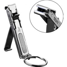 Silver Umbrella Paslanmaz Çelik Tırnak Makası Taşınabilir Anahtarlık ile Profesyonel Katlanır Tırnak Giyotin Yüksek Kaliteli Ayak Tırnak Makası Tırnak Araçları (Yurt Dışından)