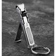 Silver Umbrella Paslanmaz Çelik Tırnak Makası Taşınabilir Anahtarlık ile Profesyonel Katlanır Tırnak Giyotin Yüksek Kaliteli Ayak Tırnak Makası Tırnak Araçları (Yurt Dışından)