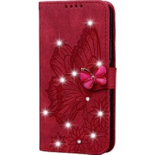 YH Market Samsung Galaxy With 5g Kickstand Koruyucu Deri Cüzdan ile (Yurt Dışından)