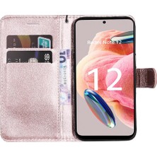 YH Market Xiaomi Redmi Not 12 Için Flip Case 4g Iş Cüzdan Telefon Kılıfı Klasik (Yurt Dışından)