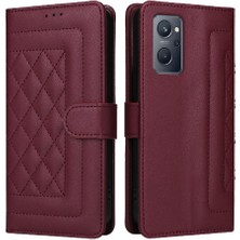 YH Market Realme 9i Basit Iş Darbeye Deri Çanta Cüzdan Için Flip Case (Yurt Dışından)