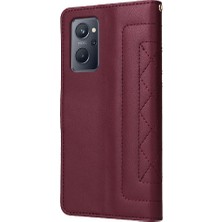 YH Market Realme 9i Basit Iş Darbeye Deri Çanta Cüzdan Için Flip Case (Yurt Dışından)