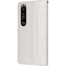 YH Market Sony Xperia 1 Iii Için Flip Case Cüzdan Darbeye Deri Kılıf Kapak Çevirin (Yurt Dışından)