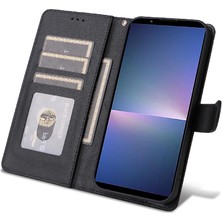 YH Market Sony Xperia 5 V Için Flip Case Basit Iş Darbeye Kapak Kılıfı (Yurt Dışından)