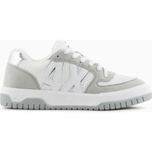 Armani Exchange Beyaz - Gri Kadın Sneaker XDX150XV831T796