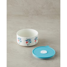 English Home Carnical Posy New Bone China Saklama Kabı Mavi