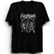 The Fame Korpiklaani, Humans, Rock Metal Müzik Grubu Baskılı, %100 Pamuk Tişört