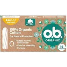 O.B. O.b Tampon Organic 16'lı Normal