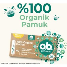 O.B. O.b Tampon Organic 16'lı Normal