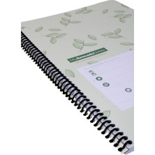 Gıpta A4 Avocado 80 Yaprak Çizgili Spiralli Karton Kapak Defter You Are My Other Half 5819