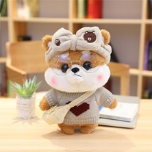 Honghong Shiba Inu Doll Sevimli Bebek Peluş Oyuncak (Yurt Dışından)