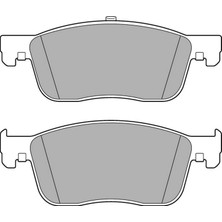 Delphi Ön Fren Balatasi Zafira Life 19 Vivaro C 19 Jumpy Iii 16 Expert 16 Toyota Proace 16 304 mm 18051