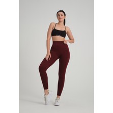 Gymhams Kalçası Büzgülü Kalça Şekillendirici Push Up Yüksek Bel Toparlayıcı Spor Fitness Yoga Tayt