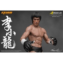 Junjue Storm Bruce Lee, Karma Dövüş Sanatlarının Babası, 1/12 Heykel Heykelcik Koleksiyonu (Yurt Dışından)