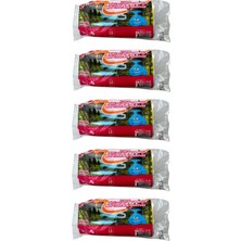 Yener Mini Küçük Boy Çöp Torbası Poşeti - 2 Kat - Beyaz - 10 Litre - 40X50 Cm. - 40 Adetlik 5 Rulo