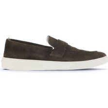Bueno Shoes Haki Süet Erkek Loafer 01MA8100