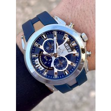 Reward Lacivert Renkli Silikon Kordon Fonksiyonlu Spor Erkek Kol Saati