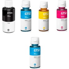 Inktex Hp GT53XL Uyumlu Mürekkep Takımı +1 Mavi Hediyeli