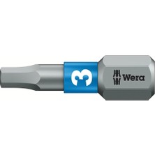 Wera 840/1 Btz Hex-Plus Alyan 3X25MM Bits 05056683001