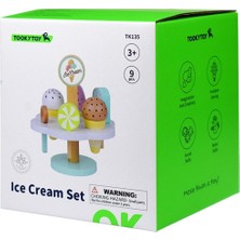 Tooky Toy Ahşap Dondurma Seti