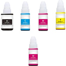 Inktex Canon GI-490 Uyumlu Mürekkep Takımı +1 Kırmızı Hediyeli