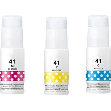 Inktex Canon Gı-41 Uyumlu Mürekkep 3 Renk Avantaj Paket