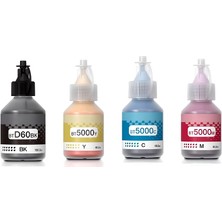 Inktex Brother BT-D60BK / BT-5000 Uyumlu Mürekkep Takımı