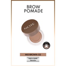 Note Brow Pomade Kalıcı Kaş Pomadı 02 Mid Brown